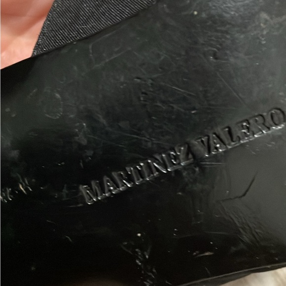 Vintage Martinez Valero Square toe Black heels - Picture 6 of 7